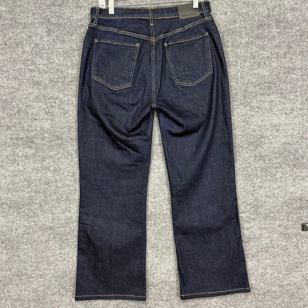 Citizens of Humanity Vidia Jeans Womens 31 Blue Dark‎ Wash High Rise Wide Leg - Picture 2 of 14